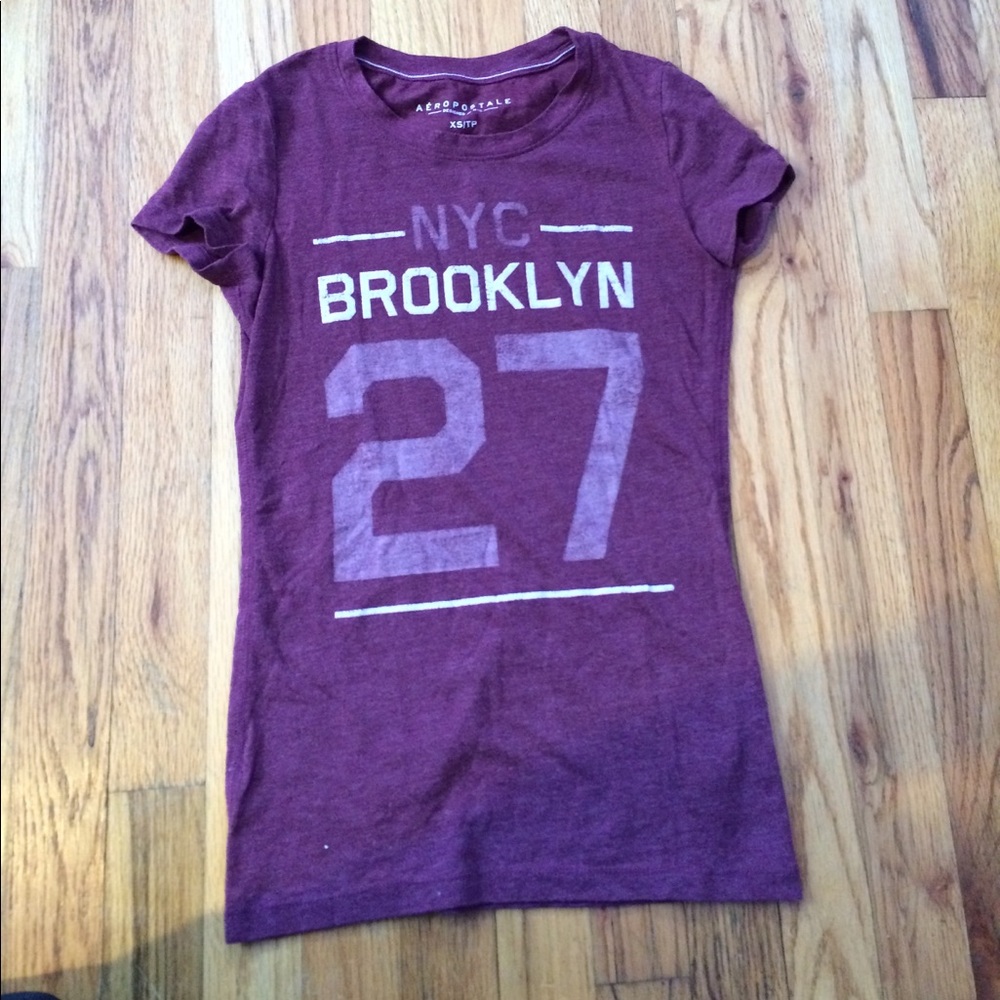 Aeropostale NYC Brooklyn tee kids XS